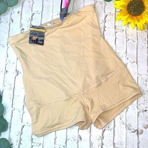 Maidenform Tummy Solutions 2107 Waist Shaper Shapewear Nude XL